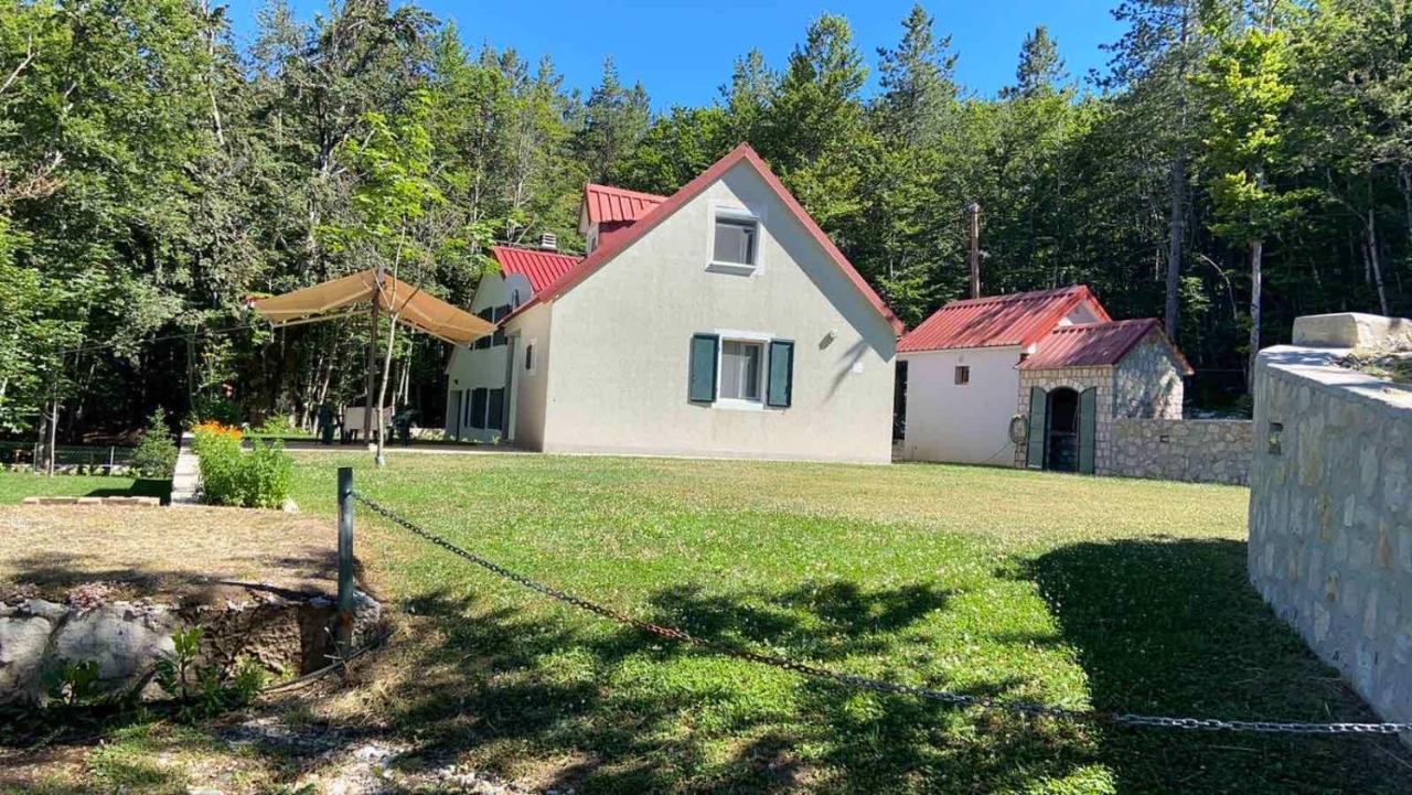 Mountain House Ivanova Korita Cetinje Bagian luar foto
